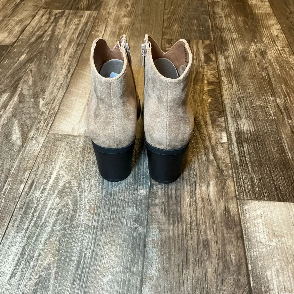 Tan Ankle Boots Size 6.5 - Picture 13 of 16